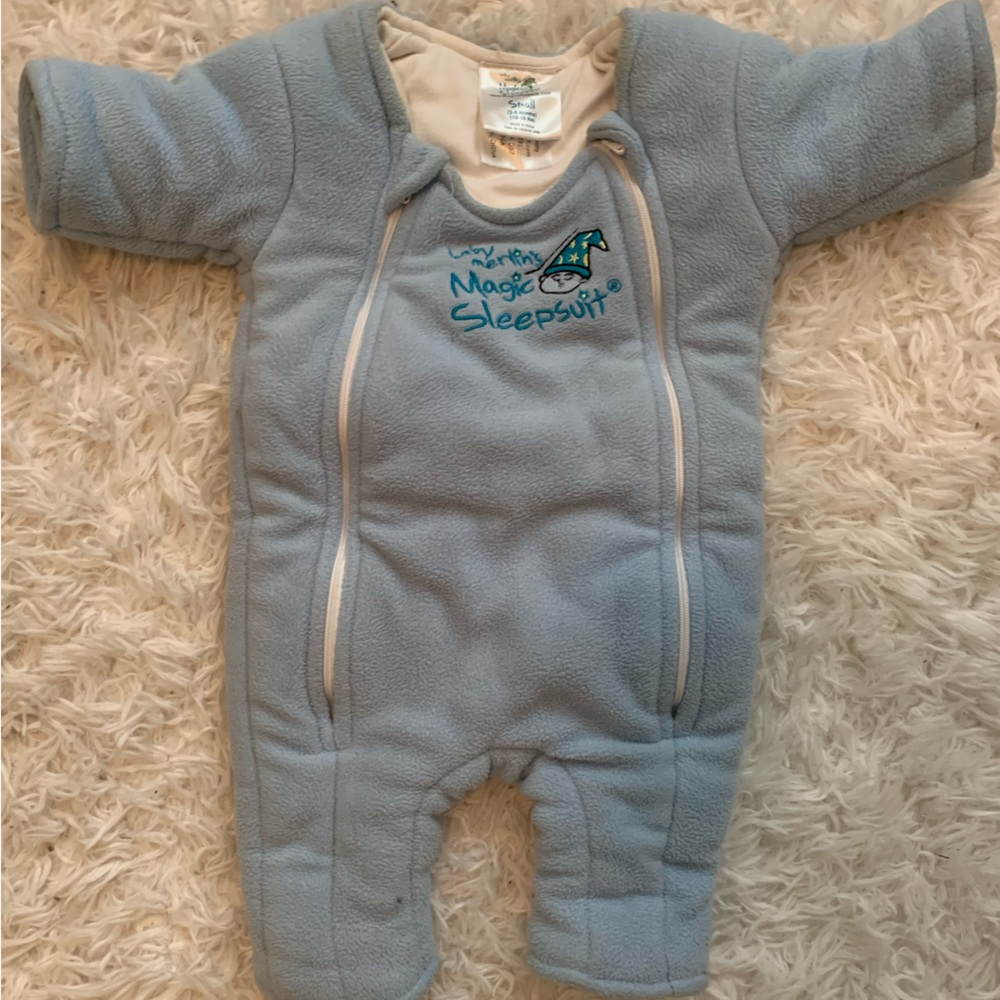 Baby Merlin’s Magic Sleepsack, Small (3-6 months) - Light Blue